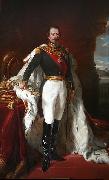 Etienne Billet Portrait de l'empereur Napoleon III oil painting